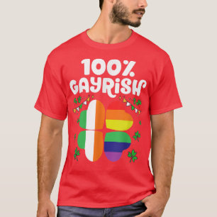 Gayrish Happy St Patrick's Day LGBT Pride T-Shirt