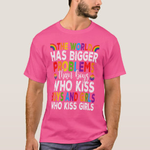 Gays de lgbt monat Gay The World hat größere Probl T-Shirt