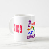 Gays Everywhere Tasse (Vorderseite Links)