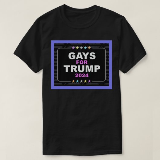 Gays für Trump T-Shirt (Design vorne)