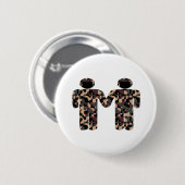 Gays in uniform button (Vorne & Hinten)
