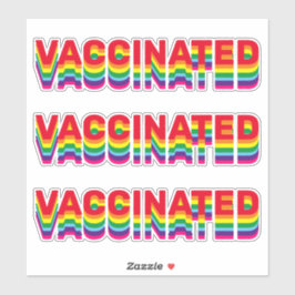 Gays Regenbogenfarben Rettro Aufkleber