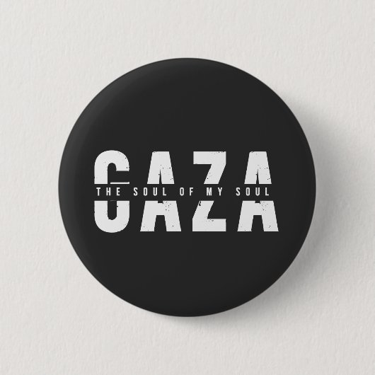 GAZA Das Soul meines Souls Button (Vorderseite)