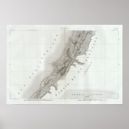 Gaza, Israel Poster (Vorne)