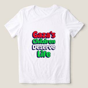 Gaza-Kinder verdienen den Genozid in Gaza Tri-Blend Shirt