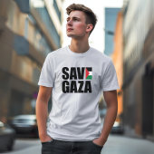 GAZA-T - Shirt für den Menschen gerettet