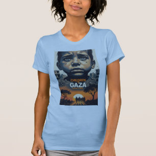 Gaza-T - Shirt für Kinder: Hunger und Belagerung