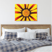 Gazania Leinwanddruck (Insitu (Schlafzimmer))