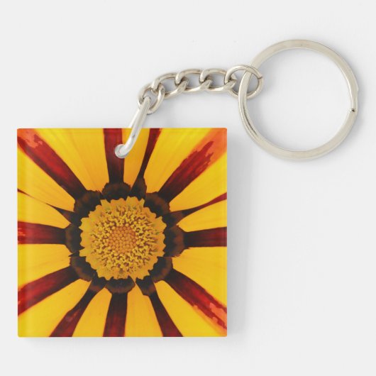 Gazania Schlüsselanhänger (Rückseite)