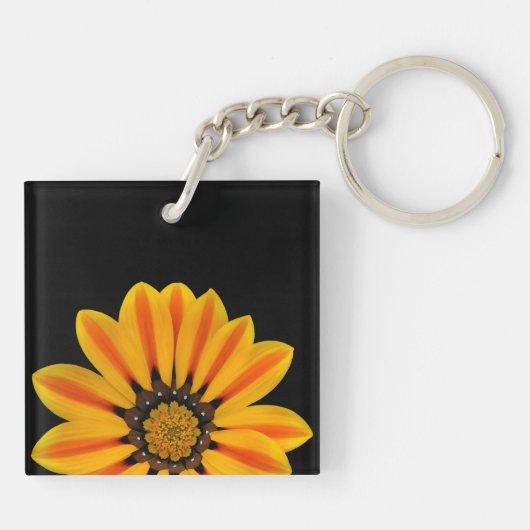 Gazania Schlüsselanhänger (Rückseite)