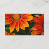 Gazania-Visitenkarten Visitenkarte (Rückseite)