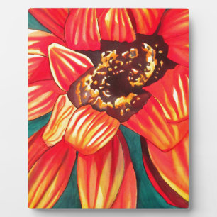 Gazania Wüstenkunst von Sacha Grossel Fotoplatte