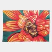 Gazania Wüstenkunst von Sacha Grossel Geschirrtuch (Horizontal)