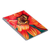 Gazania Wüstenkunst von Sacha Grossel Notizblock (Rechte Seite)