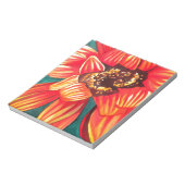 Gazania Wüstenkunst von Sacha Grossel Notizblock (Rotiert)