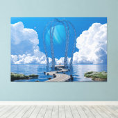 Gazebo (2026) leinwanddruck (Insitu (Holzboden))