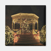 Gazebo Dressed für Weihnachten Magnet (Vorne)