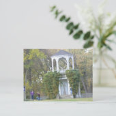 Gazebo im Allerton Park, IL Postkarte (Stehend Vorderseite)