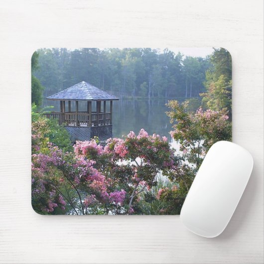 Gazebo im Frühjahr Mousepad (Mit Mouse)