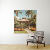 Gazebo im Park Wandteppich (Beispiel)