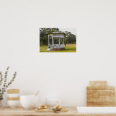 Gazebo in Old St. Joseph Friedhof, Florida Poster (Küche)