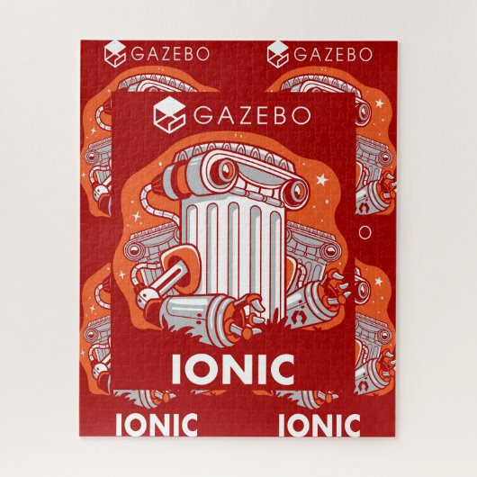Gazebo Ionic Puzzle (Vertikal)