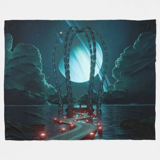 Gazebo (Midnight) Fleecedecke (Vorderseite (Horizontal))