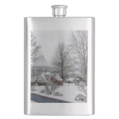 Gazebo und Cannon Flachmann (Vorderseite)