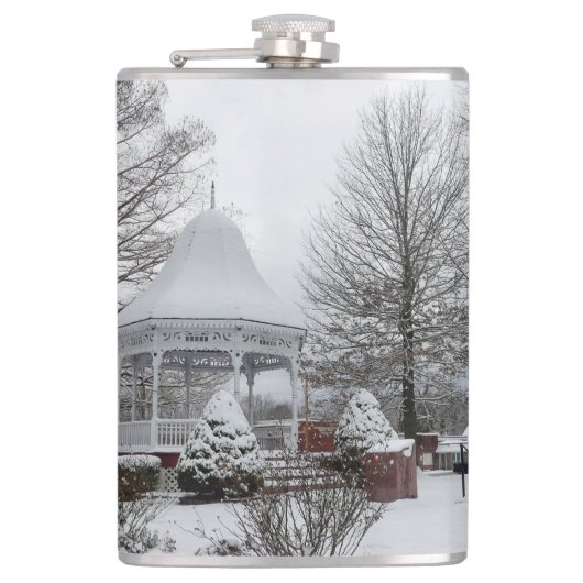 Gazebo und Cannon Flachmann (Vorderseite)