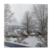 Gazebo und Cannon Fliese (Vorderseite)
