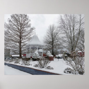 Gazebo und Cannon Poster