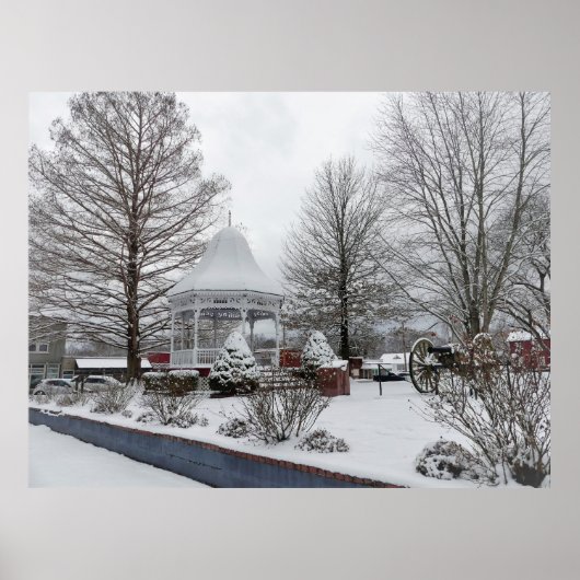 Gazebo und Cannon Poster (Vorne)