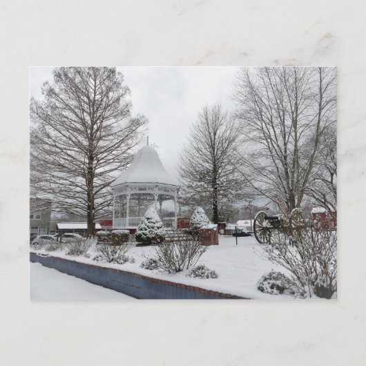 Gazebo und Cannon Postkarte (Vorderseite)