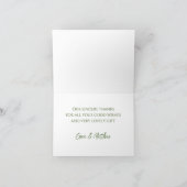 Gazebo Wedding Dankeschön Notes Karten (Innenseite)