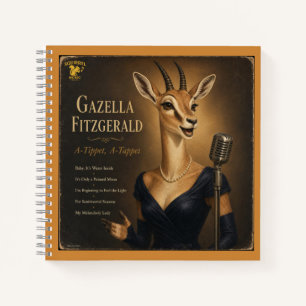 Gazella Fitzgerald Album: eine Parodie Notizblock
