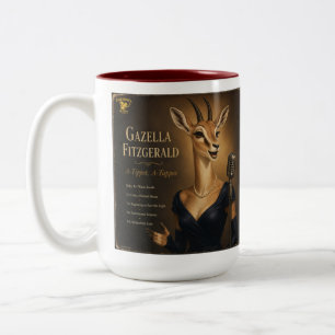 Gazella Fitzgerald Album: eine Parodie Zweifarbige Tasse