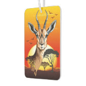 Gazelle African Antelope Wild Animal Autolufterfrischer (Links)