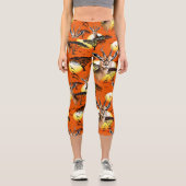 Gazelle African Antelope Wild Animal Capri Leggings (Vorderseite)