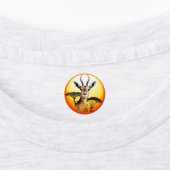 Gazelle African Antelope Wild Animal Etiketten (Befestigt)