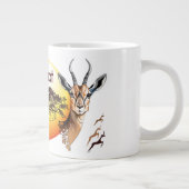 Gazelle African Antelope Wild Animal Jumbo-Tasse (Rechts)