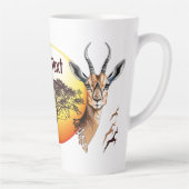 Gazelle African Antelope Wild Animal Milchtasse (Rechts)