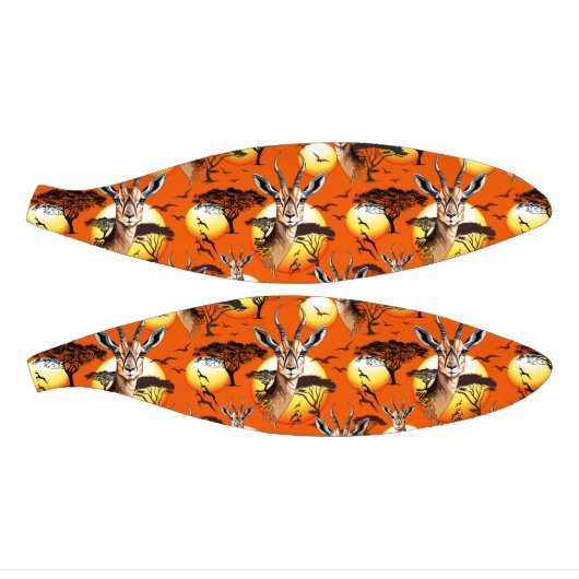 Gazelle African Antelope Wild Animal Mini Basketball (Panele)