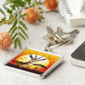 Gazelle African Antelope Wild Animal Schlüsselanhänger (Seite)