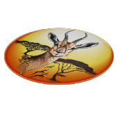 Gazelle African Antelope Wild Animal Schneidebrett (Ecke)