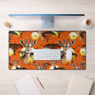 Gazelle African Antelope Wild Animal Schreibtischunterlage