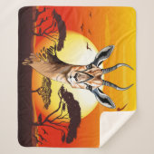 Gazelle African Antelope Wild Animal Sherpadecke (Vorderseite)