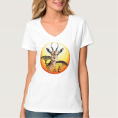 Gazelle African Antelope Wild Animal T-Shirt (Vorderseite)