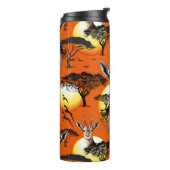 Gazelle African Antelope Wild Animal Thermosbecher (Nach links gedreht)