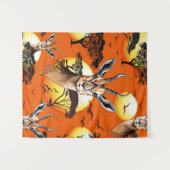 Gazelle African Antelope Wild Animal Wandteppich (Vorderseite (Horizontal))