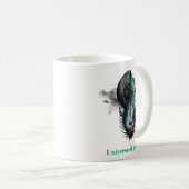 Gazelle im Universe T - Shirt Design Kaffeetasse (VorderseiteRechts)